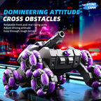 📢📢58% RABATT!!! 🎅🚗 Ferngesteuerter sechsrädriger Panzer - transformierbar für die Schlacht 🎮