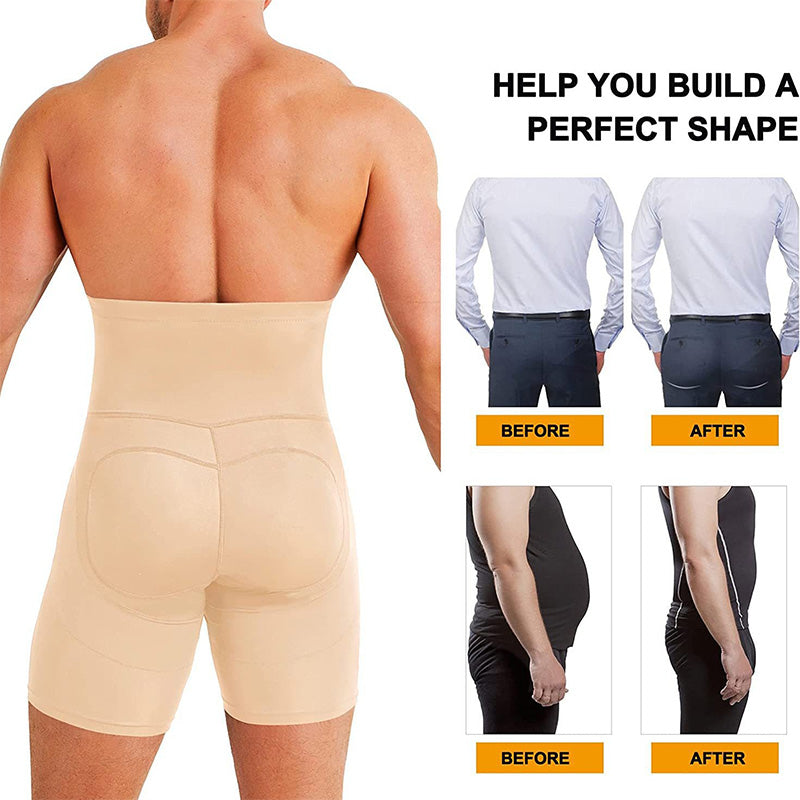 🔥Heißer Verkauf🔥High-Waisted Butt Lifter Shapewear für Männer