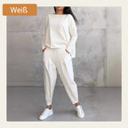 🔥💞 2-teiliges Langarm-Set: weicher Rundhals-Pullover & Hose, langlebig, vielseitig kombinierbar für jeden Tag 💞🔥