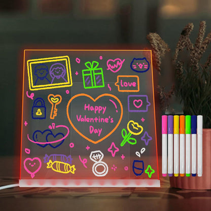 🌸💐2025 Neue leuchtende LED-Schreibtafel💥💥Befristetes Angebot: 50% Rabatt auf Bestellungen