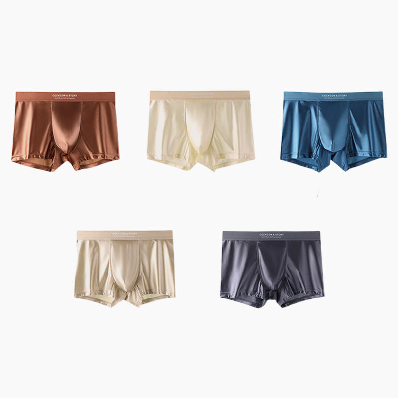 Satin Ice Silk Slips für Männer - 2 kaufen 1 Gratis