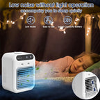 Mini Portable Air Conditioner Cooler Humidifier