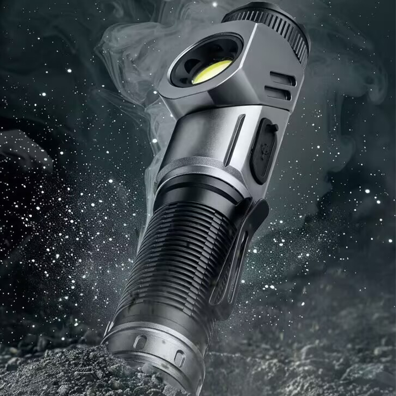 1500 Lumen 90-Grad-Taschenlampe mit Magnetfuß