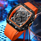 🔥Cyberpunk-Stil im futuristischen Design⌚Multifunktionale Herren-Quarzuhr【kostenloser Versand】