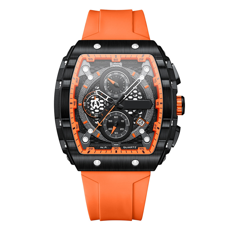 🔥Cyberpunk-Stil im futuristischen Design⌚Multifunktionale Herren-Quarzuhr【kostenloser Versand】