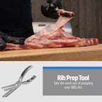 Edelstahl-Schäler für BBQ-Rippchen