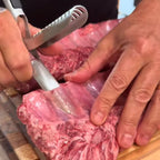 Edelstahl-Schäler für BBQ-Rippchen