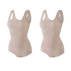 Doppelreihiger, formgebender Damen-Bodysuit