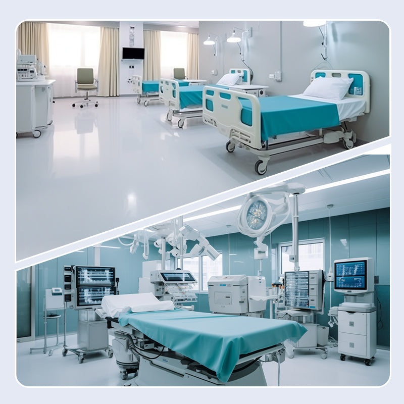 Bequeme und funktionale Performance-Arztkleidung-Set