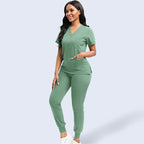 Bequeme und funktionale Performance-Arztkleidung-Set