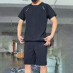 🔥Herren leichtes Freizeit-Set aus Oberteil und Shorts