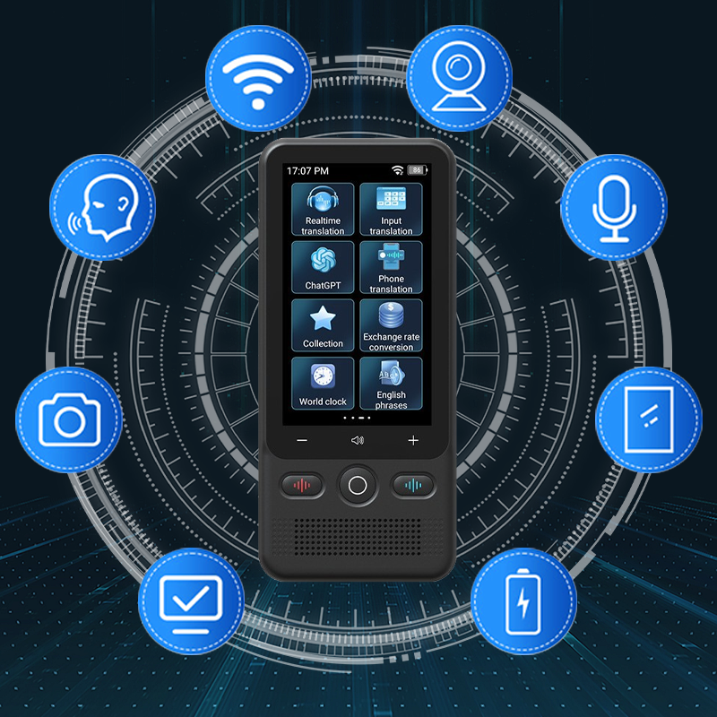 📢📢 60 % RABATT!! ⏰📲 Tragbares 2-in-1-Übersetzungsgerät – Echtzeitübersetzung, 🌍 138 Offline-Sprachen, 🔋 Extrem lange Akkulaufzeit | Perfekt für Weltreisende ✈️