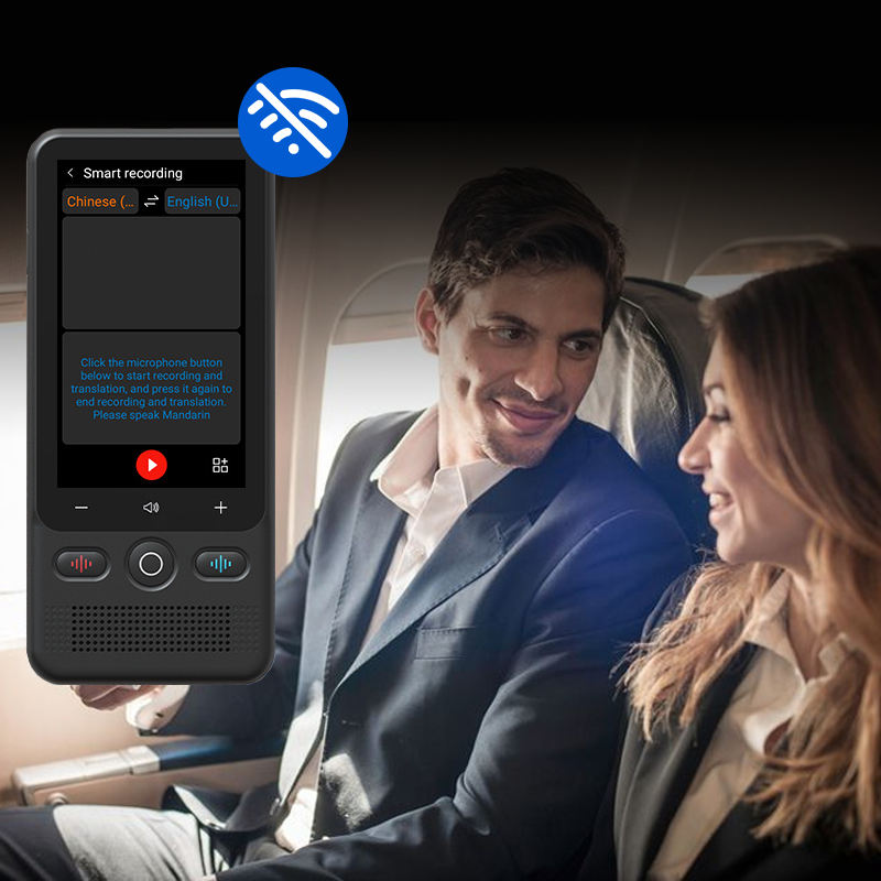 📢📢 60 % RABATT!! ⏰📲 Tragbares 2-in-1-Übersetzungsgerät – Echtzeitübersetzung, 🌍 138 Offline-Sprachen, 🔋 Extrem lange Akkulaufzeit | Perfekt für Weltreisende ✈️