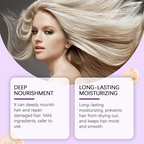 🎀🎀Tiefenreparatur & Glanzwunder🎁🎁Violette Haarkur für gesundes, seidiges Haar