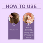 🎀🎀Tiefenreparatur & Glanzwunder🎁🎁Violette Haarkur für gesundes, seidiges Haar