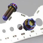 Dual-sided bolt measurement card (stainless steel)