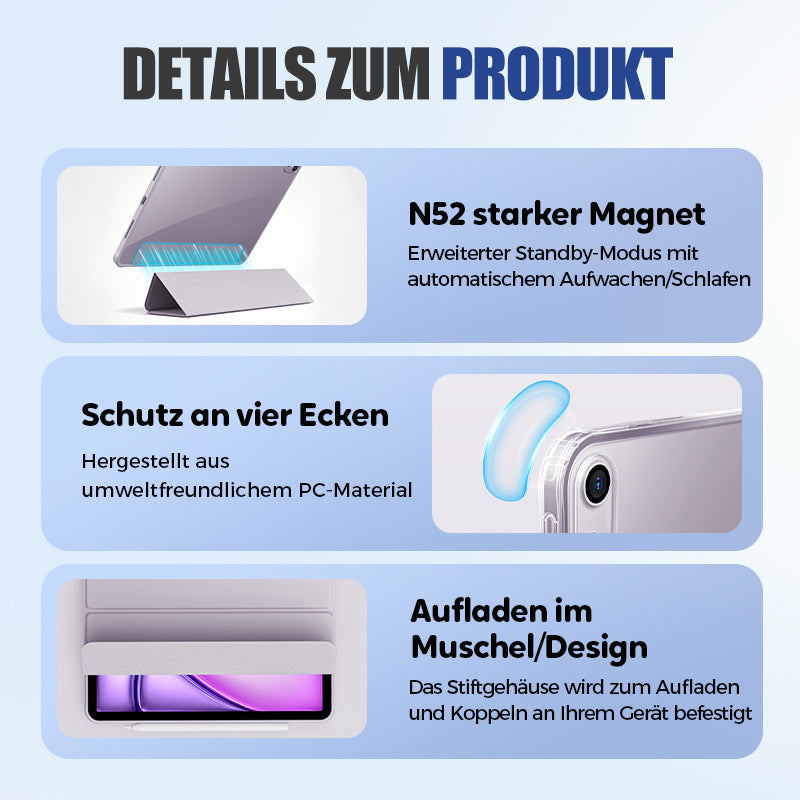 Stoßfeste Tablet-Hülle mit Rundumschutz