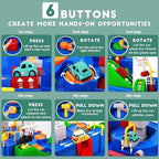 ⏳Begrenzte Zeit 50% Rabatt🔥Abenteuer Stadt - Lernspielzeug für Kleinkinder