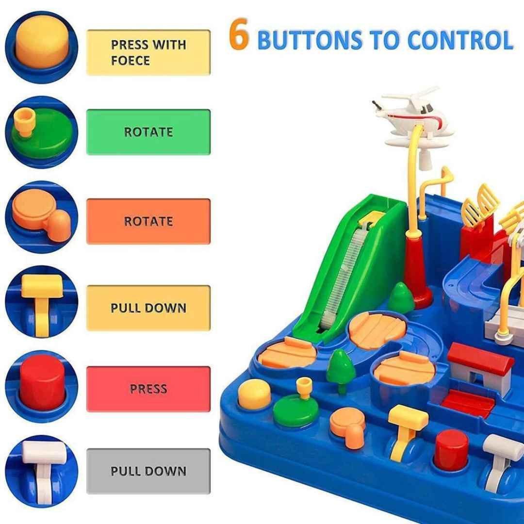 ⏳Begrenzte Zeit 50% Rabatt🔥Abenteuer Stadt - Lernspielzeug für Kleinkinder