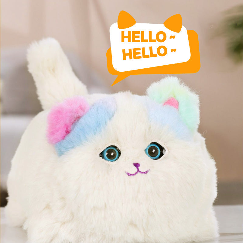 Interactive Talking Cat & Dog Plush Toy