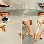 Zweihändige Steintrageklammern