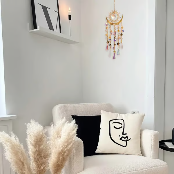 ✨💎 Kristall-Sonnenfänger Fensterdeko: Regenbogen-Effekt für Schlafzimmer & Garten 🌈☀️ – Bringt Glück & positive Energie, perfekt als Geschenk.