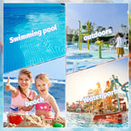 Elektrische Wasserpistole mit Schnellfeuer für Outdoor-Spaß