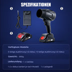 🌪️🌪️Auto Elektrel Schneegebläse Handheld -Lüfter ✨（51% Rabatt für eine begrenzte Zeit!）