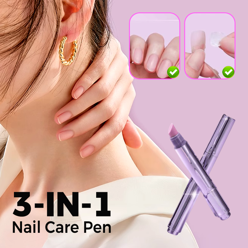 💜 1 KAUFEN, 1 GRATIS 💜 Neues 2025 Upgraded 3-in-1 Nagelpflege-Stift 💅