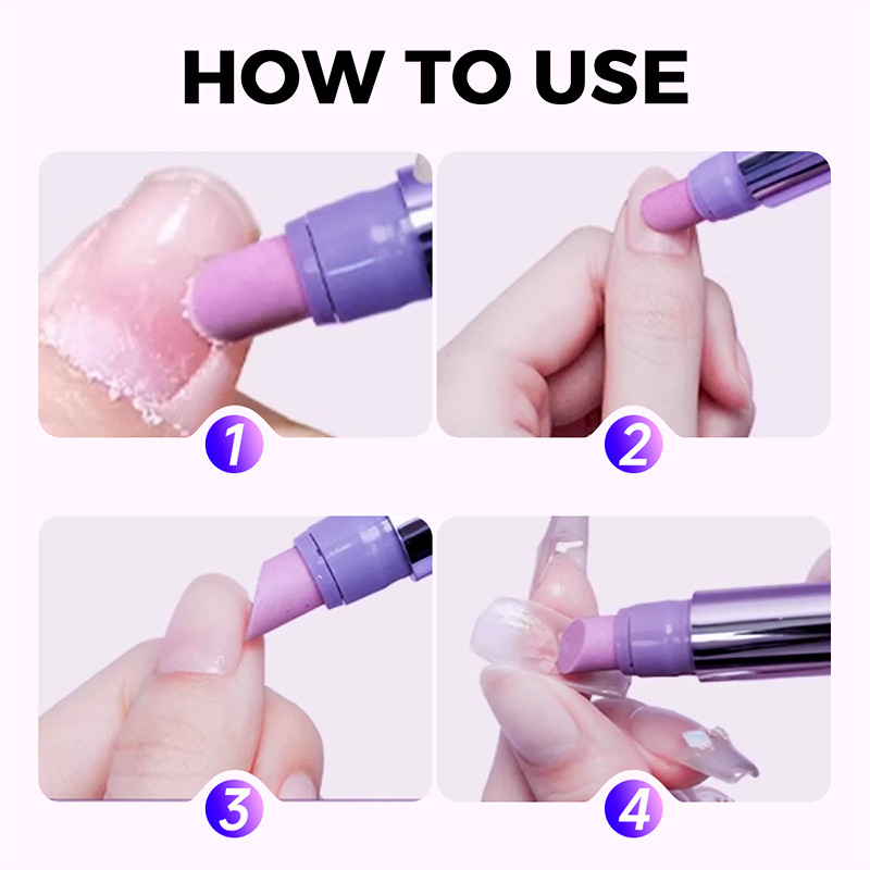 💜 1 KAUFEN, 1 GRATIS 💜 Neues 2025 Upgraded 3-in-1 Nagelpflege-Stift 💅