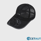 🧢☀️ LIMITIERTES ANGEBOT: 50% RABATT! ⚡🌀 Baseballkappe mit Solarventilator – 360° drehbar, 16h Laufzeit, UPF50+ – ideal für Garten, Wandern & heiße Tage