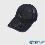 🧢☀️ LIMITIERTES ANGEBOT: 50% RABATT! ⚡🌀 Baseballkappe mit Solarventilator – 360° drehbar, 16h Laufzeit, UPF50+ – ideal für Garten, Wandern & heiße Tage