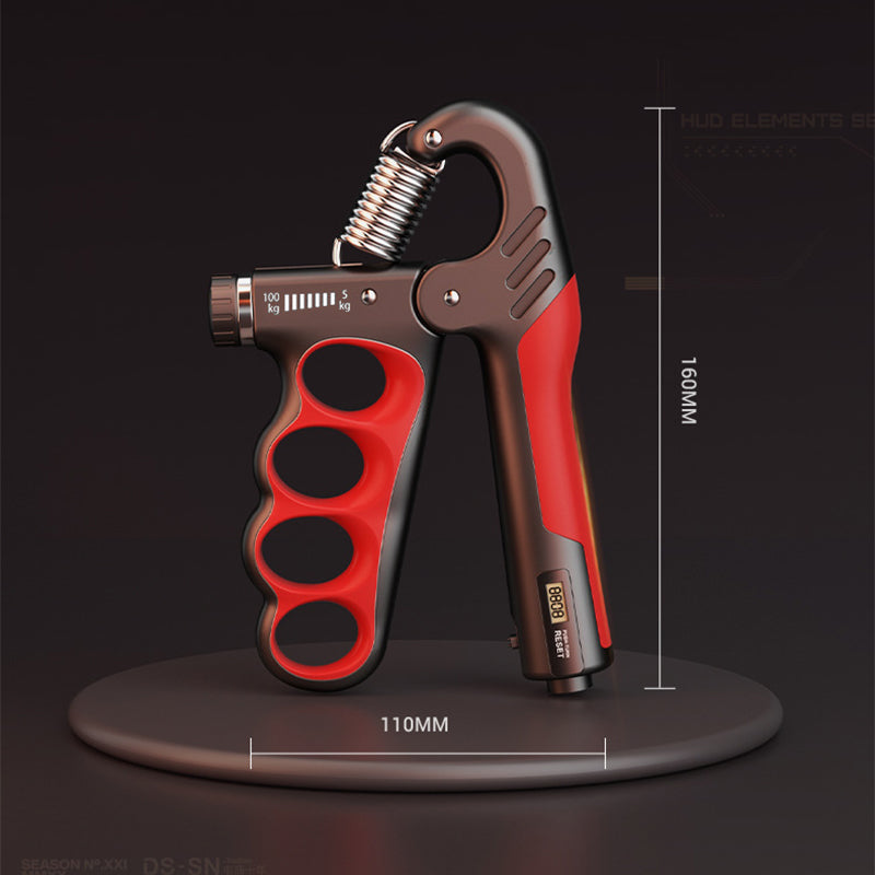 💪🔥 Verstellbarer Handtrainer mit digitalem Zähler – präzises Training für Kraft und Ausdauer zu Hause! 💯✨ Starker Griff, messbare Erfolge.