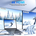 ⚡🚀 2-in-1 USB-C Dockingstation & Laptopständer – 8 Ports, 4K HDMI & höhenverstellbar 🔥💻 Für ergonomisches Arbeiten & maximales Homeoffice-Setup