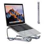 ⚡🚀 2-in-1 USB-C Dockingstation & Laptopständer – 8 Ports, 4K HDMI & höhenverstellbar 🔥💻 Für ergonomisches Arbeiten & maximales Homeoffice-Setup