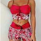 🌊Limited Time 50% Off - Bedruckter zweiteiliger Badeanzug für Damen