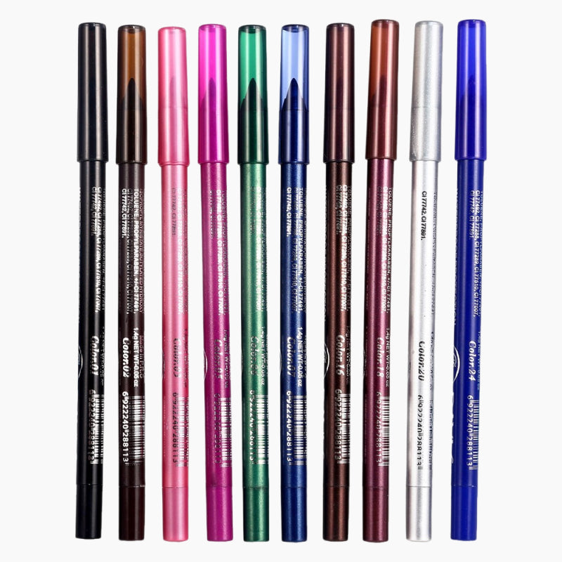 💕10 Farbige Eyeliner-Gelstifte