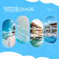 Inflatable Stripe Pool Float Lounge Chair