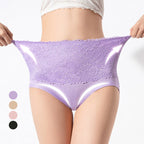 🤩Kaufen Sie 2, bekommen Sie 1 gratis🤩 – Plus Size High Waist Lace Briefs für Frauen