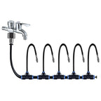💦🌿 Smartes Sprinkler-Set – Verstellbare Düsen, flexibler Schlauch, 360°-Abdeckung 💧⚙️ Komplettset für Rasen & Beet, wassersparend, Dauerregen-Effekt. 50% RABATT – begrenzte Zeit!