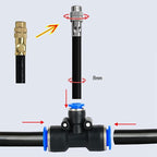 💦🌿 Smartes Sprinkler-Set – Verstellbare Düsen, flexibler Schlauch, 360°-Abdeckung 💧⚙️ Komplettset für Rasen & Beet, wassersparend, Dauerregen-Effekt. 50% RABATT – begrenzte Zeit!