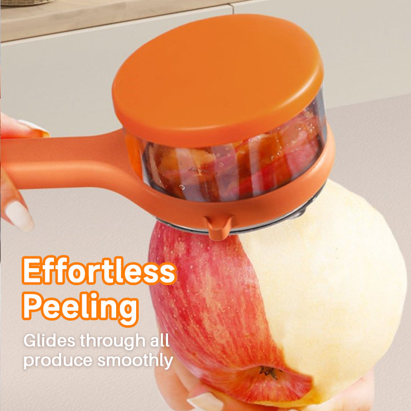 2-in-1-Schäler mit Aufbewahrungsbox