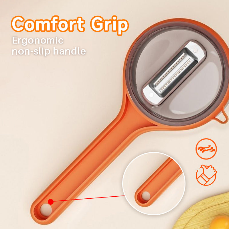 2-in-1-Schäler mit Aufbewahrungsbox