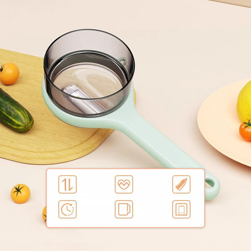 2-in-1-Schäler mit Aufbewahrungsbox
