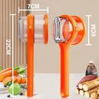 2-in-1-Schäler mit Aufbewahrungsbox