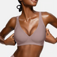 🚀50% Rabatt🌸Nahtloser Push-up-BH mit tiefem V-Ausschnitt und ohne Bügel✨