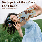 🏆【EXKLUSIV】Vintage Roest Hardcase für iPhone – JETZT MIT 49% RABATT! 👑📱