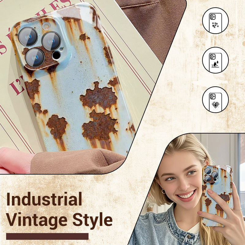 🏆【EXKLUSIV】Vintage Roest Hardcase für iPhone – JETZT MIT 49% RABATT! 👑📱