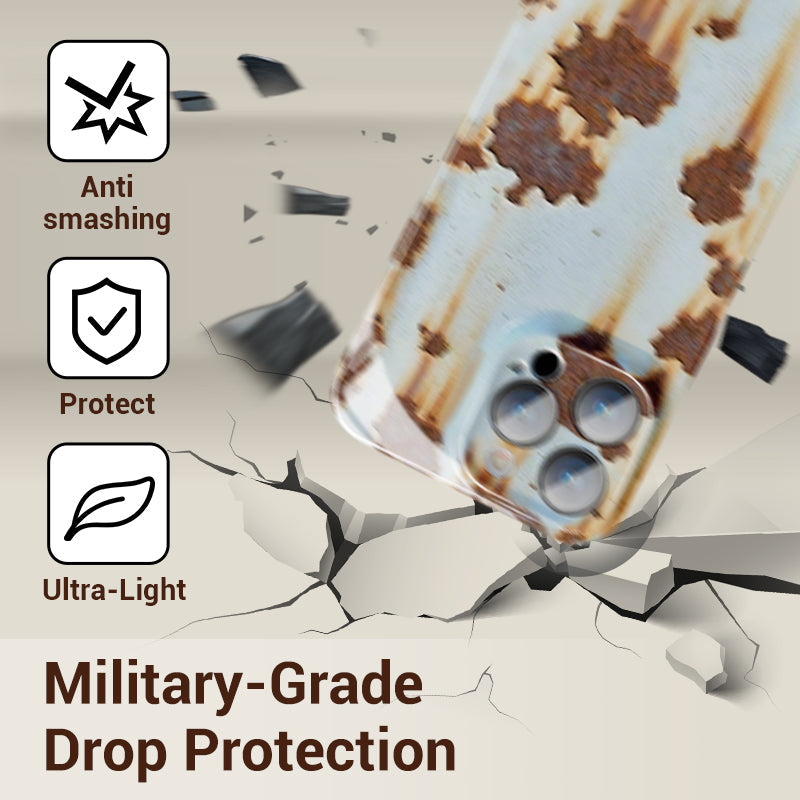 🏆【EXKLUSIV】Vintage Roest Hardcase für iPhone – JETZT MIT 49% RABATT! 👑📱