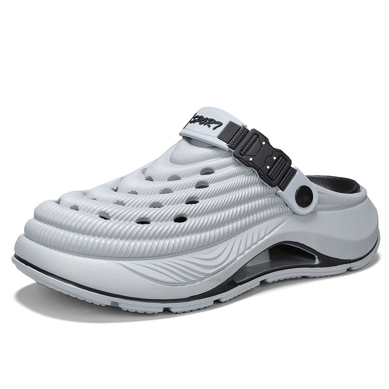 📢📢50% RABATT! ⏰Herren Clogs für Sommer – Komfortable Sandalen mit Rutschfestem, Dickem Boden, Ideal für Outdoor🌞🏖️